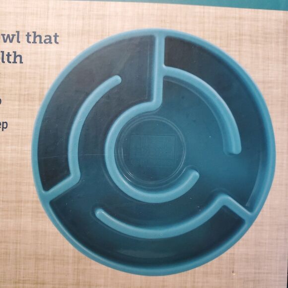 Animal Planet Slow Maze Feeder 9" Teal NEW in Box - Picture 7 of 8